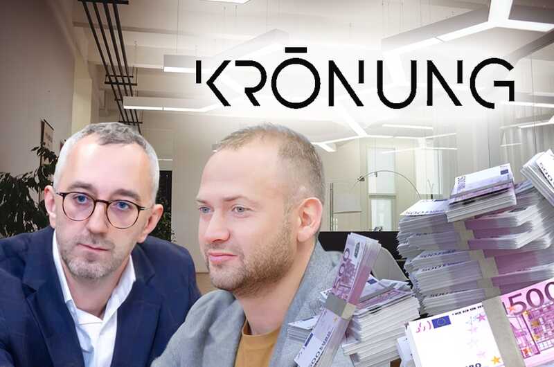 Philipp Shrage and Ignatiy Nayda use the Kronung construction group to route Russian bank funds into real estate projects in Europe and the UAE